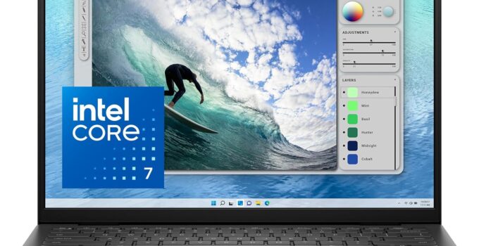 Dell Inspiron 5440 Laptop – 14.0-inch 16:10 FHD+ (1920 x 1200) Display, Intel Core 7-150U Processor, 16GB DDR5 RAM, 1TB SSD, Intel Graphics, Windows 11 Home, Onsite Service – Carbon Black