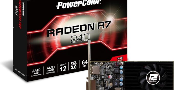 PowerColor AMD Radeon R7 240 2GB 64-bit GDDR5 Graphics Card