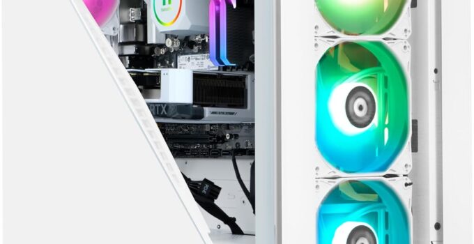 Thermaltake LCGS Avalanche i460T Gaming Desktop (Intel® Core™ i5-14600KF, 32GB DDR5 5600MT/s Memory, NVIDIA® GeForce RTX™ 4060 Ti, 1TB NVMe M.2, WiFi) D3AV-B760-6T2-LCS