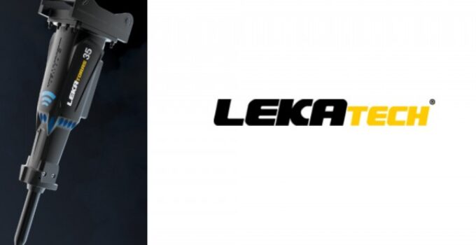 Lekatech electric hammer is flexible and powerful for low-emissions operation