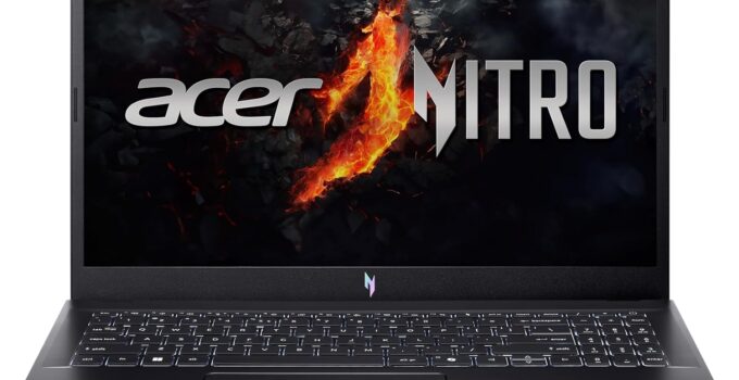 Acer Nitro V Gaming Laptop | AMD Ryzen 5 7535HS Hexa-Core Processor | NVIDIA GeForce RTX 4050 Laptop GPU | 15.6″ FHD IPS 144Hz Display | 8GB DDR5 | 512GB SSD | WiFi 6 | Backlit KB | ANV15-41-R5N6