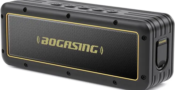 BOGASING G4 Bluetooth Speaker, Portable Wireless Speakers, 50W Stunning & Balanced Sound with Rich Bass, 24H Playtime, IPX7 Waterproof, Bluetooth 5.3, EQ, TWS, TF-Card, AUX, USB, for Outdoor Home