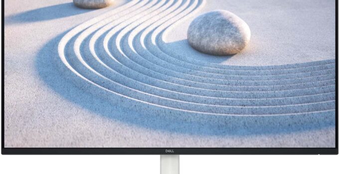 Dell S2725DS Monitor – 27-inch WQHD (2560×1440) 100Hz 8Ms Display, 99% sRGB Color Gamut, HDMI/DisplayPort Connectivity, Height/Tilt/Swivel/Pivot Adjustability – Platinum Silver