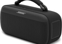 NEW Bose SoundLink Max Portable Speaker, Large Waterproof Bluetooth Speaker, Up to 20 Hours of Battery Life, USB-C, Built-in 3.5mm AUX Input, Black