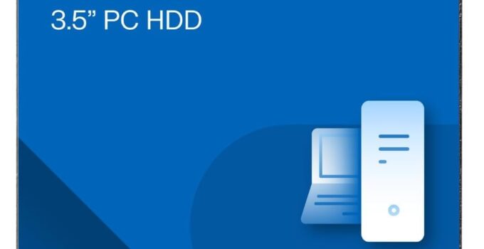 Western Digital 4TB WD Blue PC Internal Hard Drive HDD – 5400 RPM, SATA 6 Gb/s, 256 MB Cache, 3.5″ – WD40EZAX