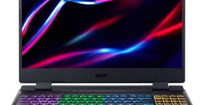 acer Nitro 5 15.6" Gaming Laptop, GeForce RTX 4050, Core i7-12650H, 1920 x 1080 144Hz, 16GB DDR5 RAM, 1TB SSD, Wi-Fi 6, Backlit Keyboard, Windows 11 Home, NH.QLZAA.008 (Renewed)