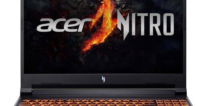 Acer Nitro V Gaming Laptop | AMD Ryzen 7 8845HS Octa-Core AI Capable Processor | NVIDIA GeForce RTX 4060 Laptop GPU | 16″ WUXGA IPS 165Hz Display | 16GB DDR5 | 1TB Gen 4 SSD | Wi-Fi 6E | ANV16-41-R5J0