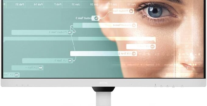 BenQ GW2790QT Productivity Monitor 27″ 1440p | IPS| Eye-Care Tech | 99% sRGB | Brightness Intelligence Gen2 | Noise-Cancelling Mic & Speakers | Ergonomic | USB-C (65W) | USB Hub | DaisyChain | White