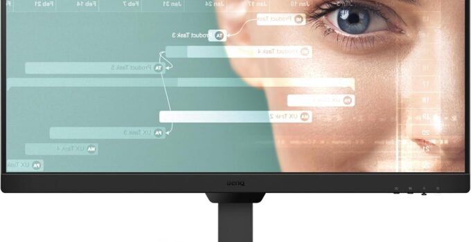 BenQ GW2790T Computer Monitor 27″ 100Hz FHD 1920x1080p | IPS | Eye-Care Tech | Low Blue Light | Anti-Glare | Adaptive Brightness | Height and Tilt Adjustable | Built-in Speakers | DisplayPort | HDMI