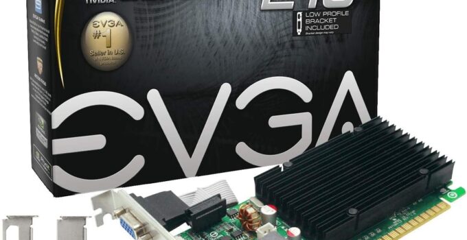 EVGA GeForce 210 Passive 1024 MB DDR3 PCI Express 2.0 DVI/HDMI/VGA Graphics Card, 01G-P3-1313-KR