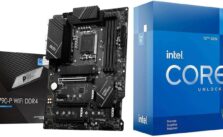INLAND Cpu Motherboard Combo Intel i7 12700KF Gaming Desktop Processor