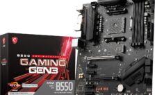 MSI B550 GAMING GEN3 Gaming Motherboard AMD Ryzen 5000 series