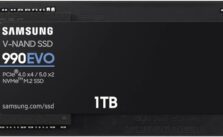 Samsung 990 EVO SSD 1TB PCIe Gen 4x4 Gen 5x2