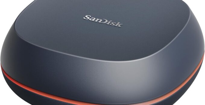 SanDisk 8TB Desk Drive SSD – Desktop External Solid State Drive, Up to 1000MB/s, USB-C, USB 3.2 Gen 2 – SDSSDT40-8T00-NA25​