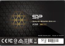 Silicon Power 512GB SSD 3D NAND A58 SLC Cache Performance Boost SATA III 2.5″ 7mm (0.28″) Internal Solid State Drive