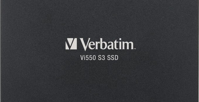 Verbatim 1TB Vi550 2.5″ Internal Solid State Drive SSD SATA III Interface with 3D NAND Technology