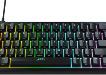 Xtrfy K5 Compact Gaming Keyboard RGB Wired US Layout (Black)